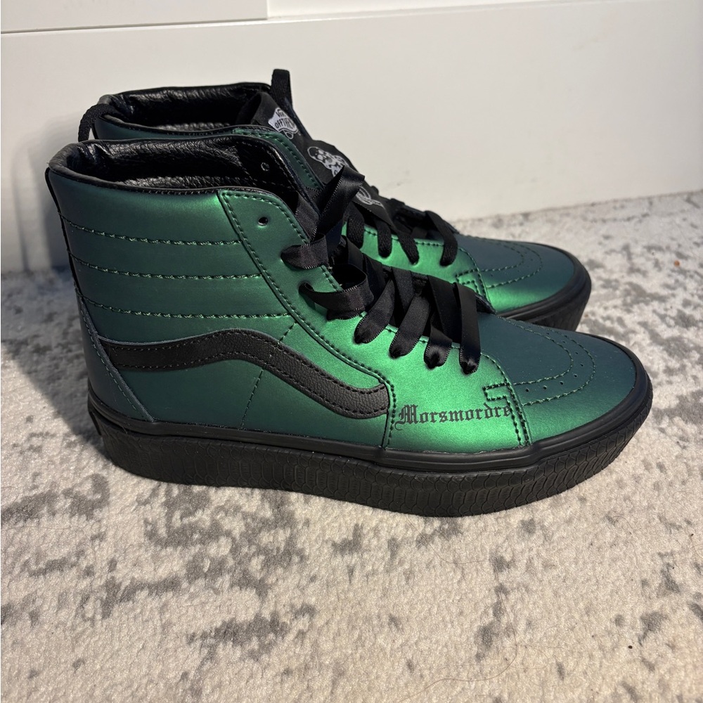 Vans X Harry Potter Slytherin High Tops